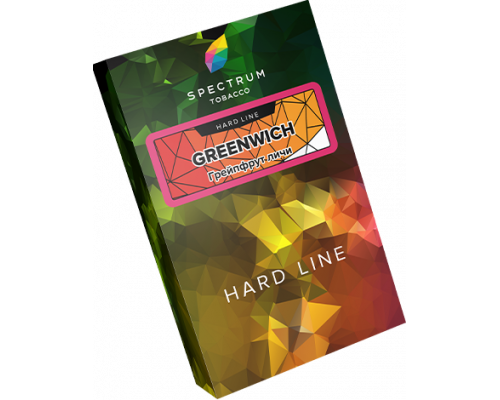 Табак для кальяна Spectrum Hard Line Greenwich (Спектрум Хард Лайн - Грейпфрут с личи) - 40 гр