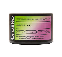 Бестабачная смесь BRUSKO - ЭНЕРГЕТИК (безникотиновая) - 250 ГР