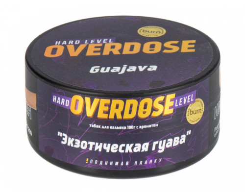 Табак для кальяна Overdose Guajava  (Овердоз - Экзотическая Гуава) - 100 гр