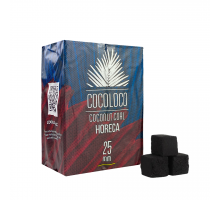 Уголь HORECA COCOLOCO (25mm) - 1KG - 72 BRICKS