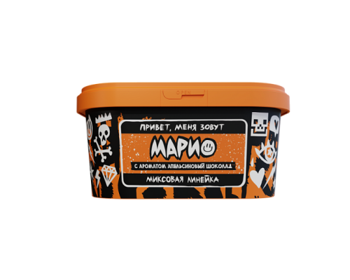 Табак для кальяна Хулиган (POP) МАРИО (Апельсиновый Шоколад) - 200 гр