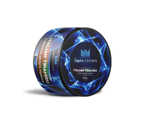 Табак для кальяна Sapphire Crown Italian Tiramisu (Сапфир Краун - Итальянский Тирамису) - 100 гр