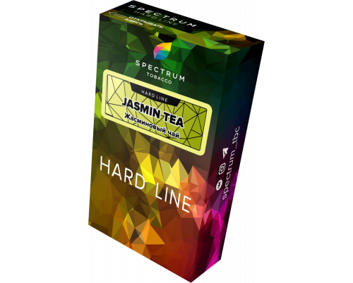 Табак для кальяна Spectrum Hard Line Jasmine Tea (Спектрум Хард Лайн - Жасминовый чай) - 40 гр
