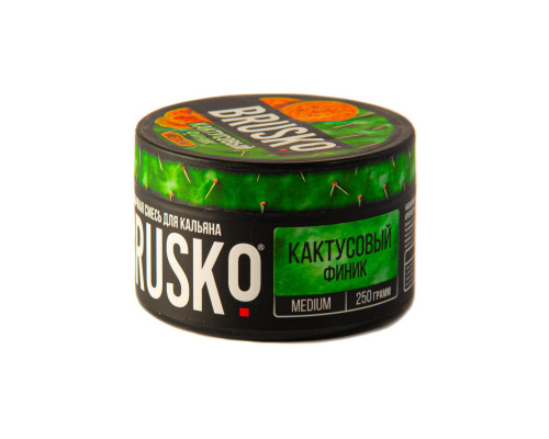 Бестабачная смесь BRUSKO - КАКТУСОВЫЙ ФИНИК (MEDIUM) - 250 ГР - Кактус  