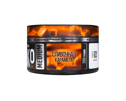 Бестабачная смесь BRUSKO СЛИВОЧНАЯ КАРАМЕЛЬ (БРУСКО) - 250 ГР