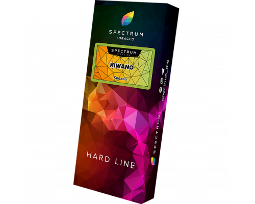 Табак для кальяна Spectrum Hard Line Kiwano  (Спектрум Хард Лайн - Кивано) - 100 гр