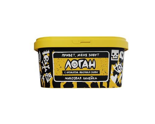 Табак для кальяна Хулиган (POP) ЛОГАН (Яблочная Слива) - 200 гр