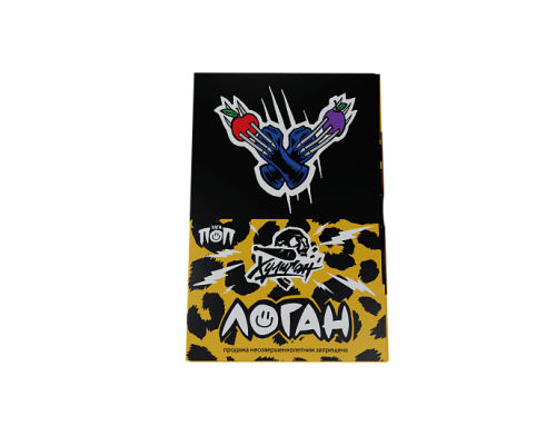 Табак для кальяна Хулиган (POP) ЛОГАН (Яблочная Слива) - 25 гр