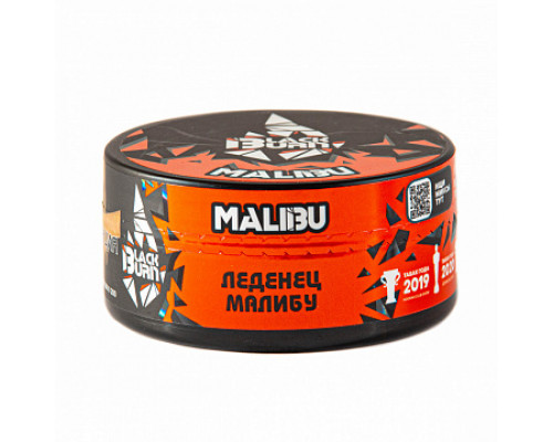 Табак для кальяна BlackBurn Malibu (БлэкБерн - Клубнично-сливочные леденцы Малибу) - 100 гр