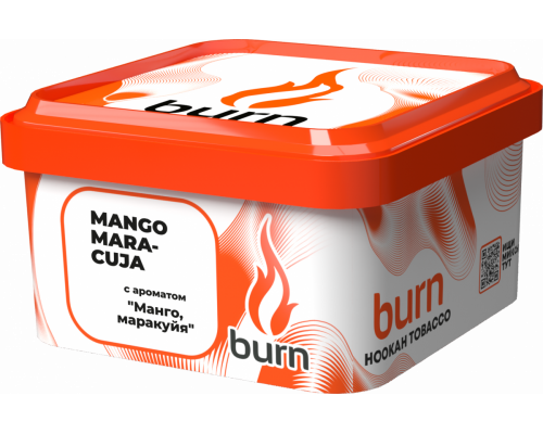 Табак для кальяна Burn Mango Maracuja (Берн - Манго Маракуйя) - 200 гр