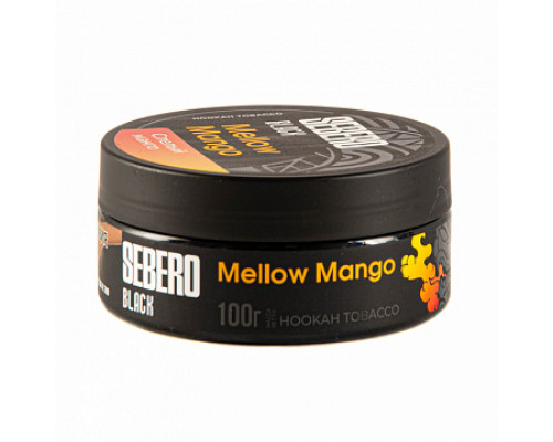 Табак для кальяна Sebero Black Mellow Mango  (Себеро Блэк - Манго) -100 гр