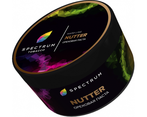 Табак для кальяна Spectrum Hard Line Nutter (Спектрум Хард Лайн - Ореховая паста) - 200 гр