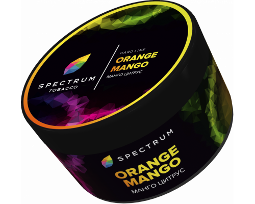 Табак для кальяна Spectrum Hard Line Orange Mango (Спектрум Хард Лайн - Манго-цитрус) - 200 гр