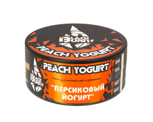 Табак для кальяна BlackBurn Peach Yogurt (БлэкБерн - Песиковый йогурт) - 100 гр