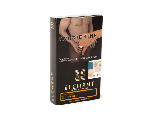 Табак для кальяна Element Земля Pear (Элемент Земля - Груша) - 25 гр