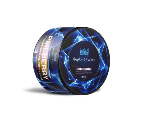 Табак для кальяна Sapphire Crown Pineberry (Сапфир Краун - Ягоды, мята, хвоя) - 100 гр