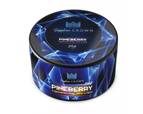 Табак для кальяна Sapphire Crown Pineberry (Сапфир Краун - Ягоды, мята, хвоя) - 25 гр