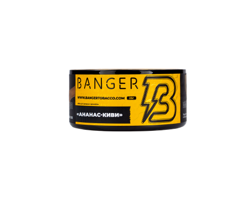Табак для кальяна Banger Pineapple Kiwi (Бендер Ананас Киви) 25 гр