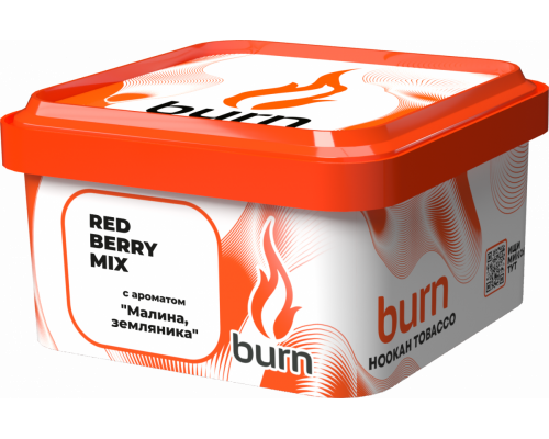 Табак для кальяна Burn Redberry mix (Берн - Малина Земляника) - 200 гр