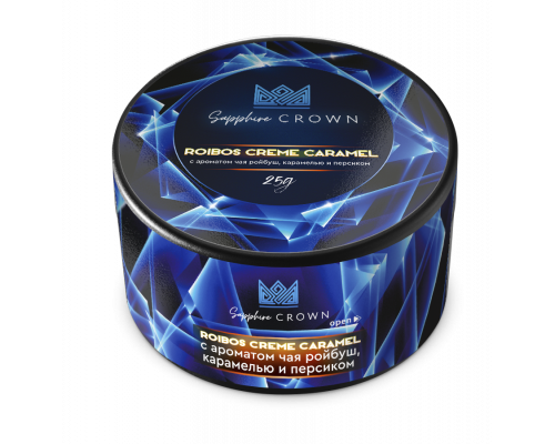 Табак для кальяна Sapphire Crown Roibos Creme Caramel (Сапфир Краун - Ройбуш крем карамель) - 25 гр