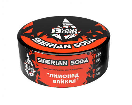 Табак для кальяна BlackBurn Siberian Soda (БлэкБерн - Лимонад Байкал) - 100 гр