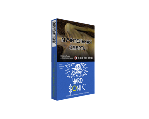 Табак для кальяна Хулиган HARD Sonik (Фруктовые кукурузные колечки) - 25 гр