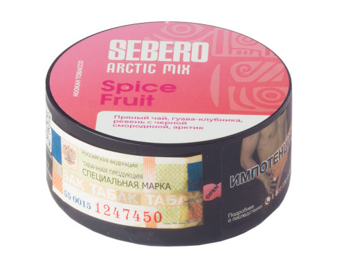 Табак для кальяна Sebero Arctic Mix Spice Fruit (Себеро Арктик Микс - Пряный Фрукт) - 25 гр