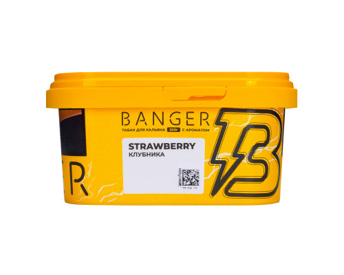 Табак для кальяна Banger Strawberry (Бэнгер - Клубника) - 200 гр