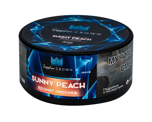 Табак для кальяна Sapphire Crown Sunny Peach (Сапфир Краун - Солнечный персик) - 100 гр
