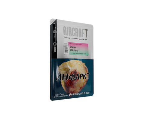 Табак для кальяна Aircraft Swiss Ice Tea (Аиркрафт - Персиковый чай со льдом) - 200 гр