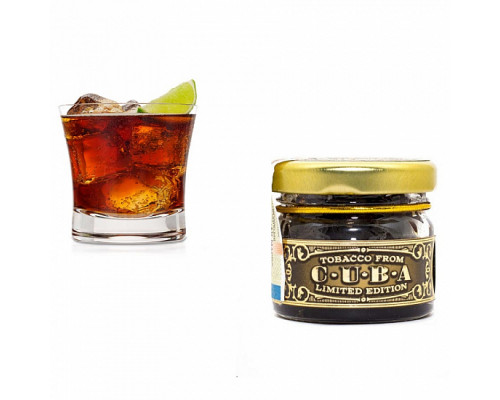 Табак WTO - C02 CUBA КУБА-ЛИБРЕ - 20 ГР - Кола Ром Лайм