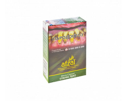 Табак AFZAL - STRONG MINT - 40 ГР - Мята  