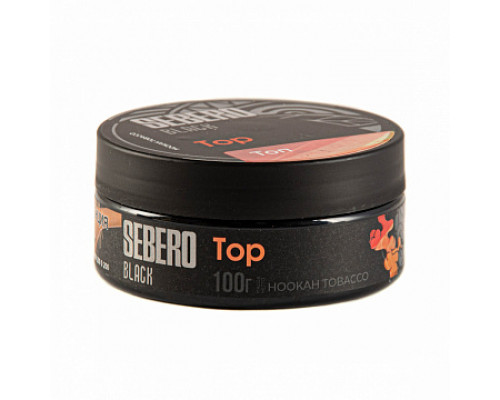 Табак для кальяна Sebero Black Top (Себеро Блэк - Клубника, кукуруза, лед) - 100 гр