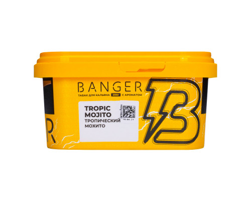 Табак для кальяна Banger Tropic Mojito (Бэнгер - Тропический Мохито) - 200 гр