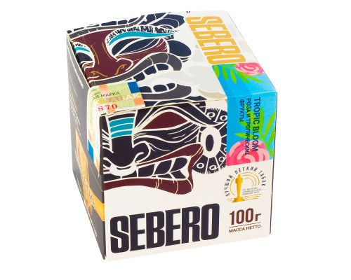 Табак для кальяна Sebero Tropic Bloom (Себеро - Роза и Тропические Фрукты) - 100 гр