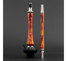 Кальян UNION HOOKAH - SLEEK АКРИЛ ЯНТАРЬ (В КОМПЛЕКТЕ: ШАХТА, МУНДШТУК, БЛЮДЦЕ, КОННЕКТОР, УПЛОТНИТЕЛИ)