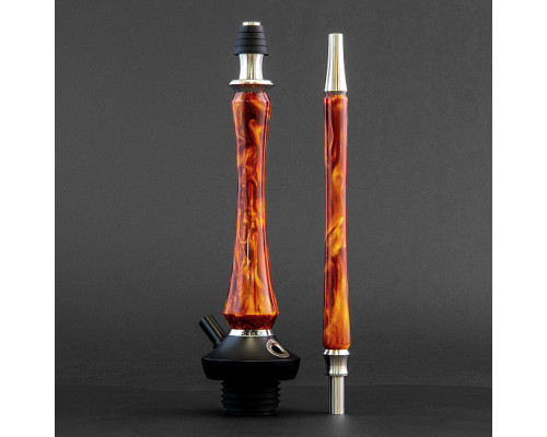 Кальян UNION HOOKAH - SLEEK АКРИЛ ЯНТАРЬ (В КОМПЛЕКТЕ: ШАХТА, МУНДШТУК, БЛЮДЦЕ, КОННЕКТОР, УПЛОТНИТЕЛИ)